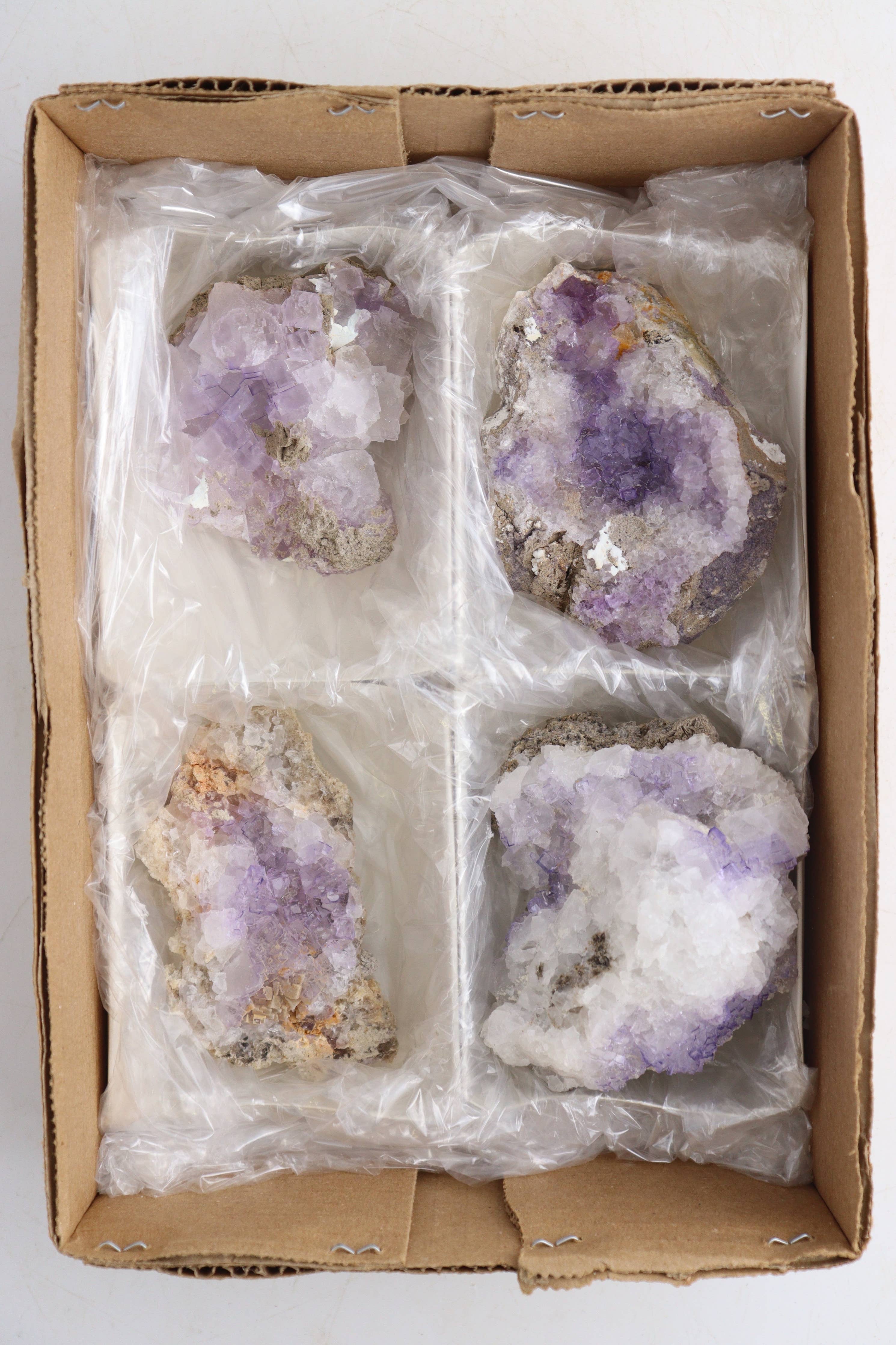 Tierra Magia Tule Fluorite Cluster Flat