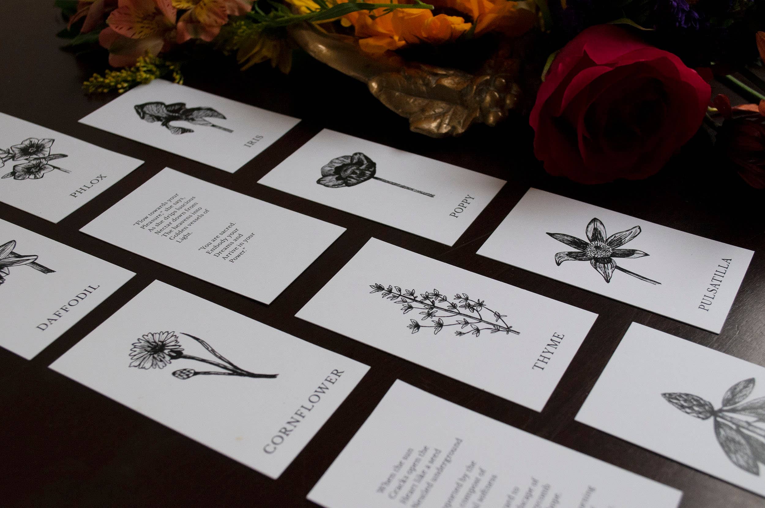 Tierra Magia Vol 3 Plant Ally Talisman Cards Mini Poetry Oracle Deck