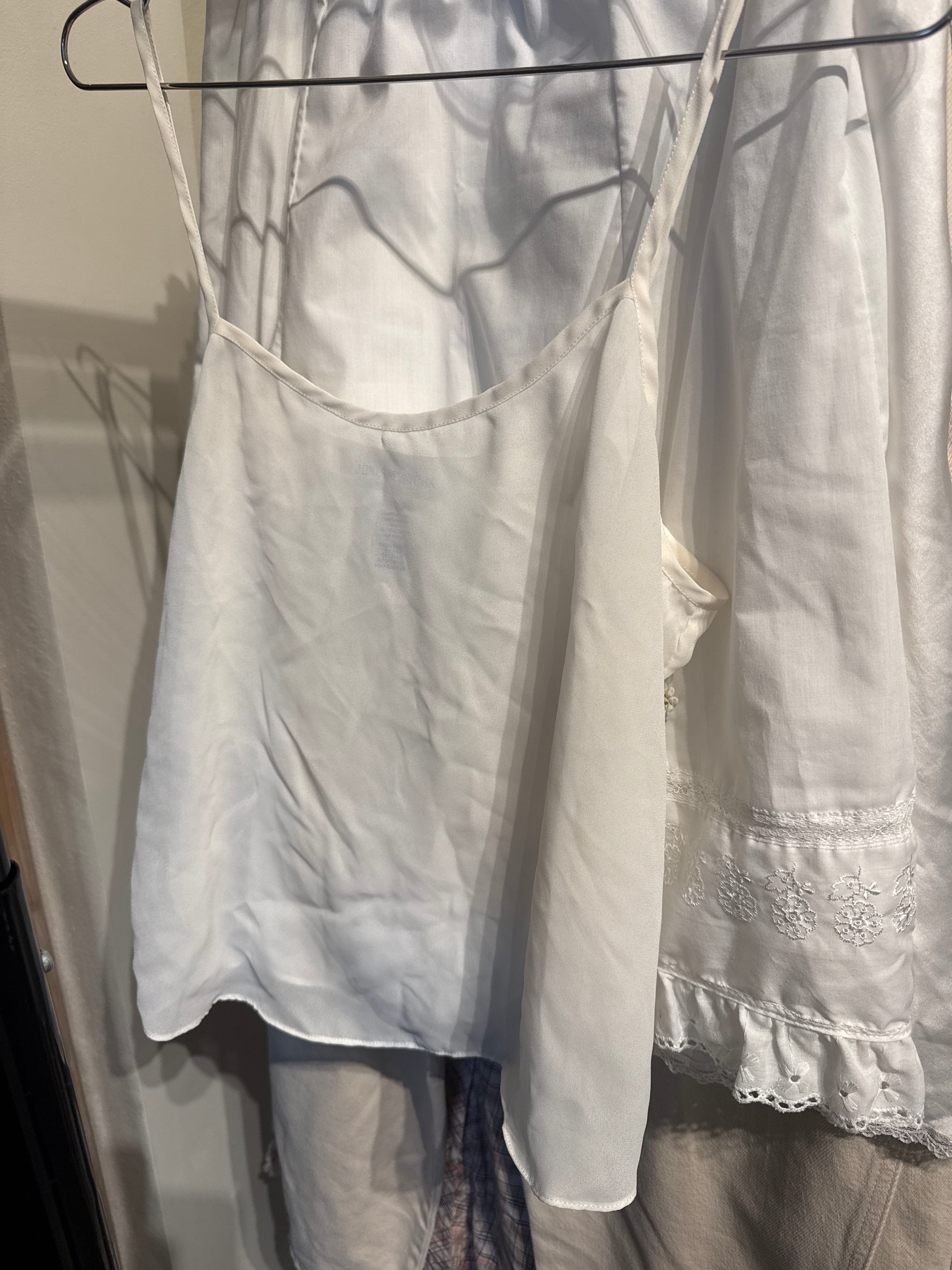 Venus Of The Desert VTG USA Jones Sheer White Cami available in Joshua Tree at JT Trading Post