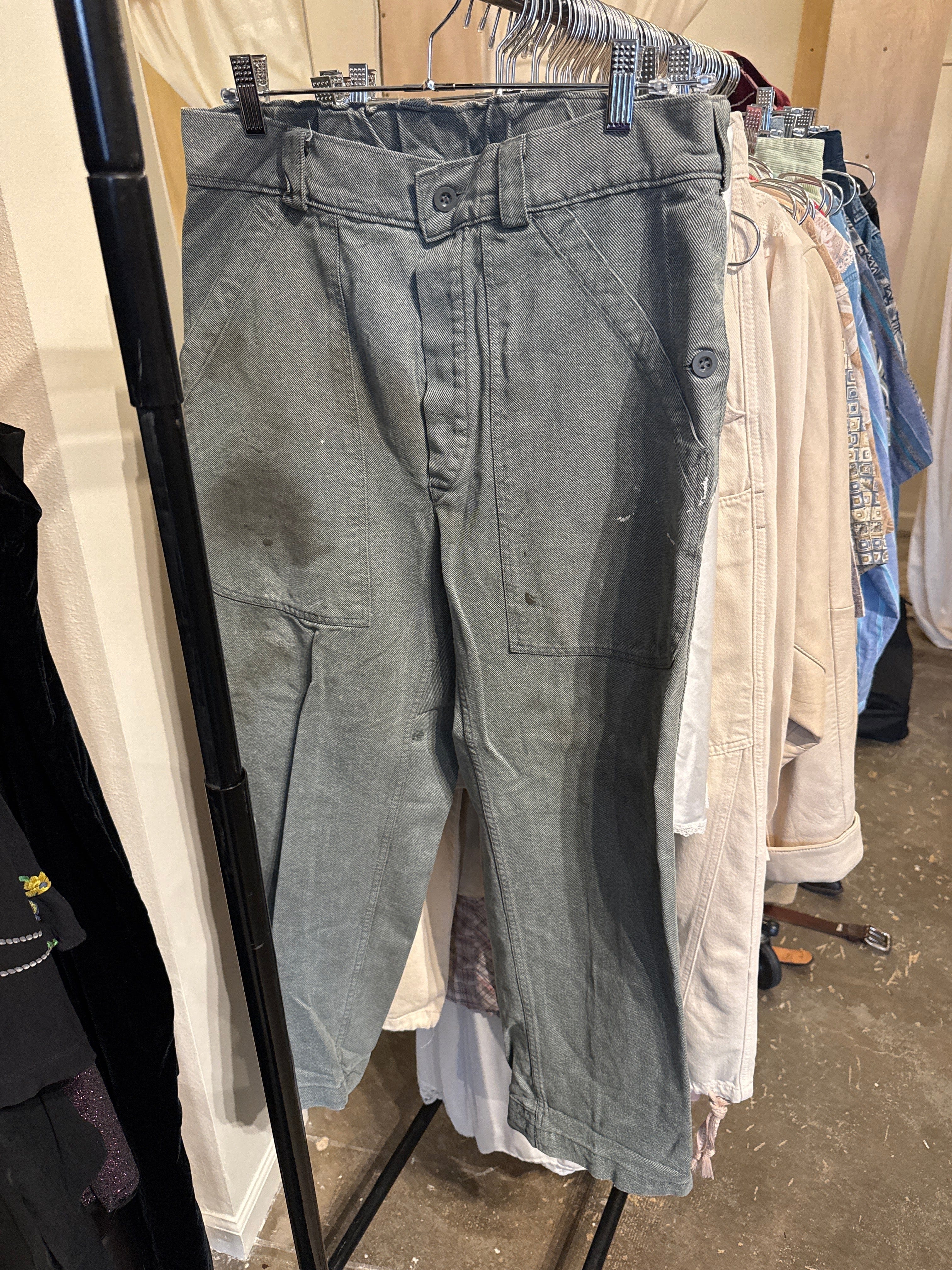 Venus Of The Desert VTG Distressed Swiss Twill Pants available in Joshua Tree at JT Trading Post