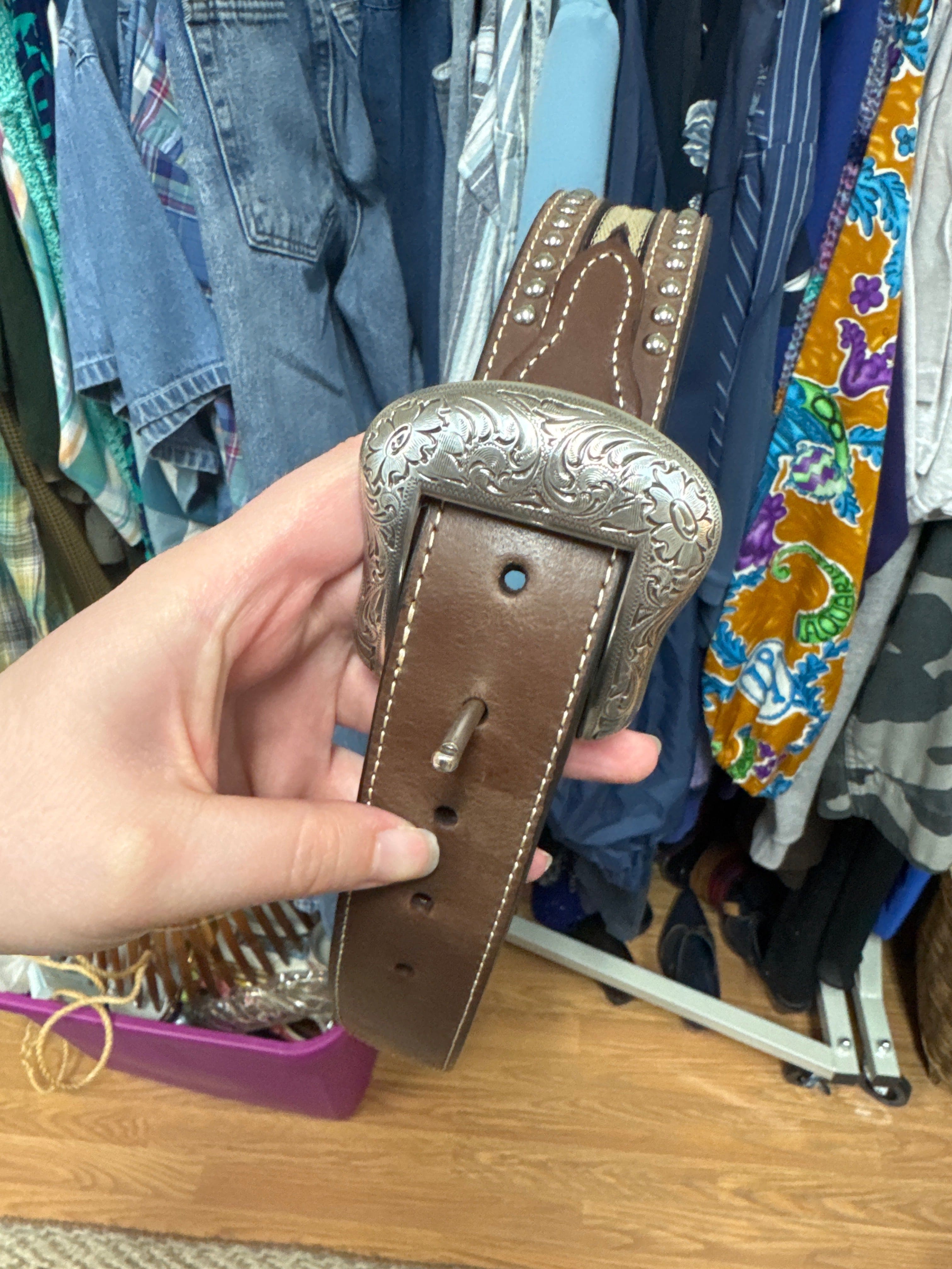 Venus Of The Desert 49 Leather Belt