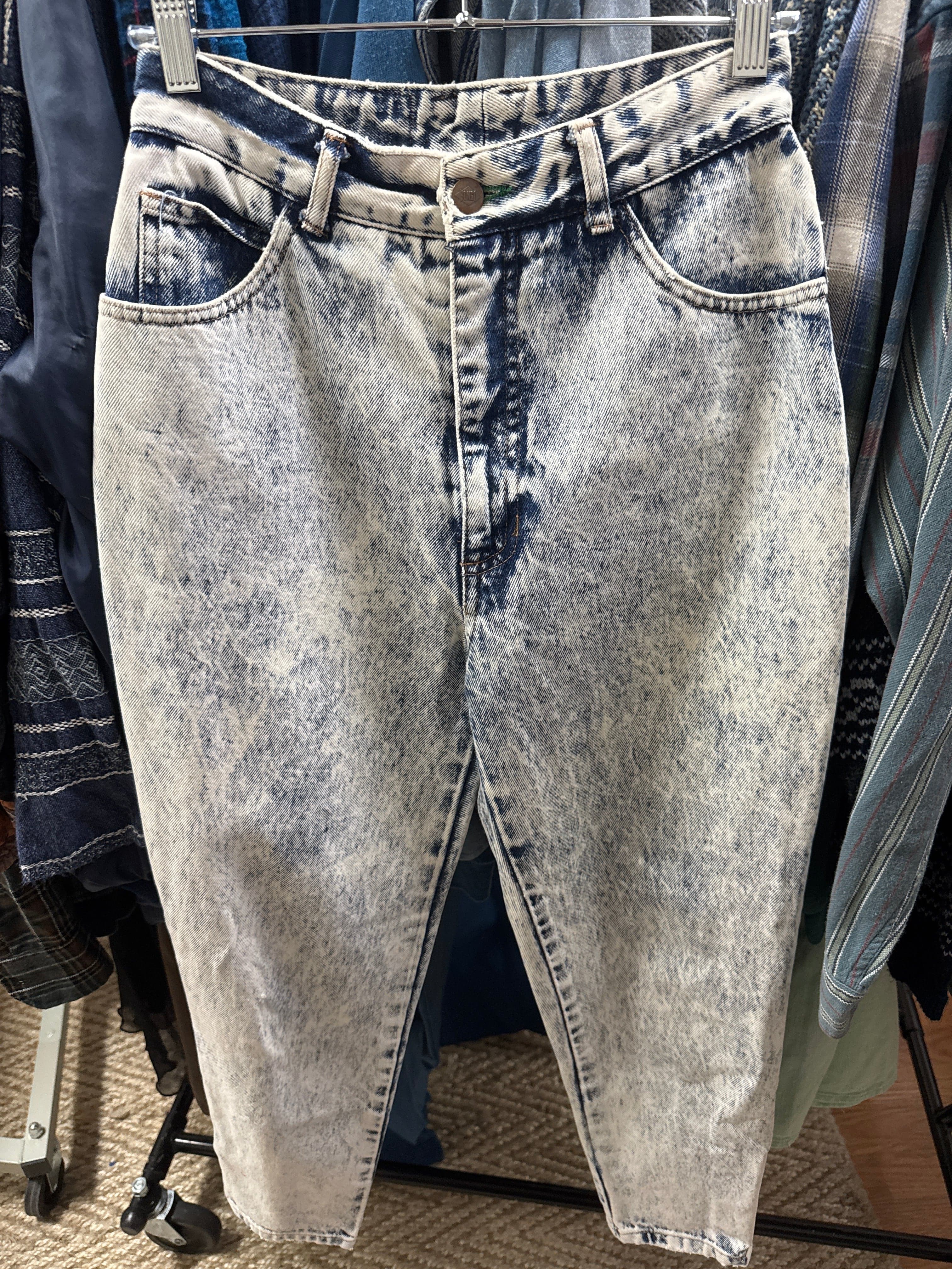 Venus Of The Desert 80s Bongo Acid Wash Denim