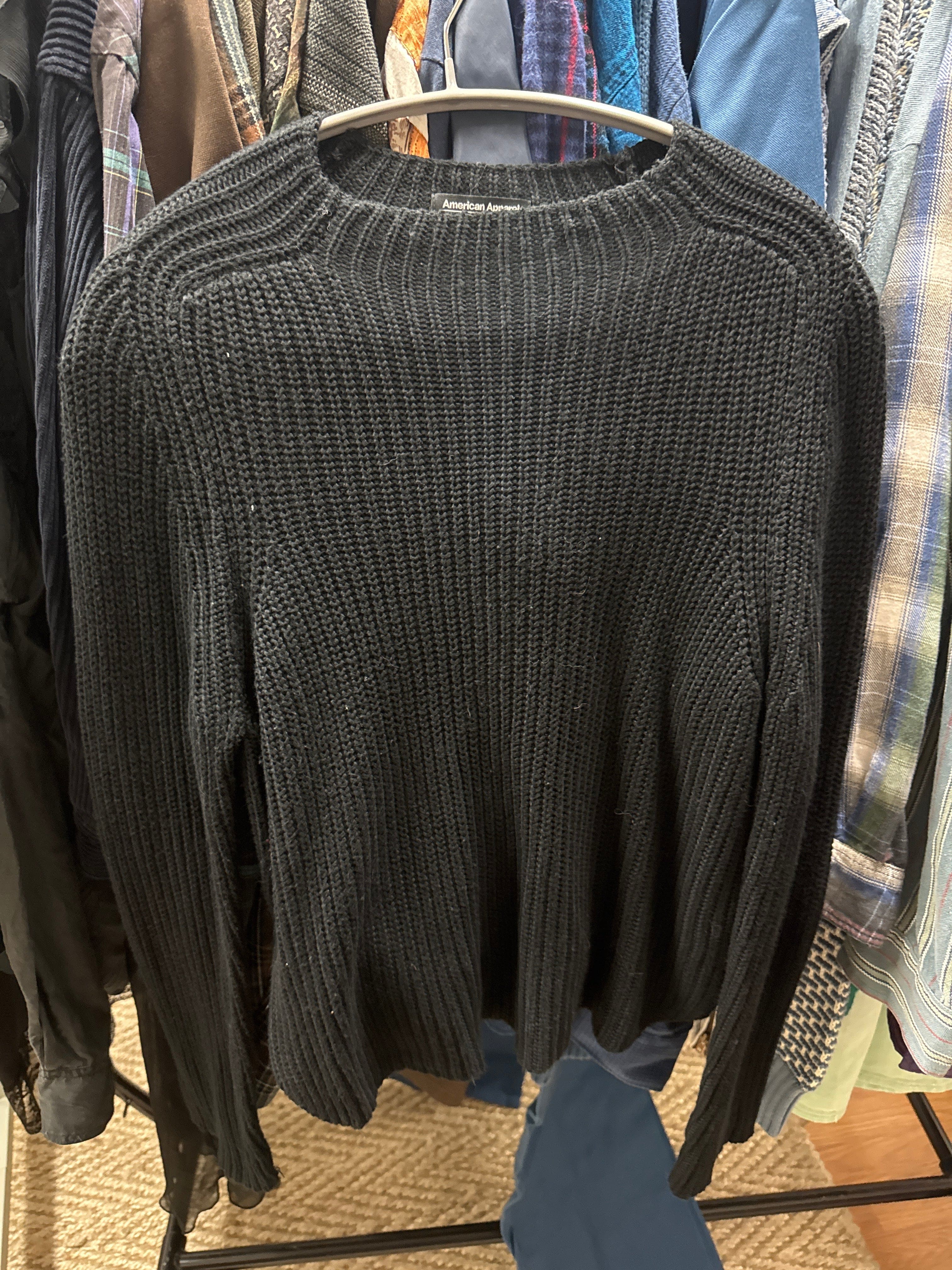 Venus Of The Desert American Apparel Blk Sweater