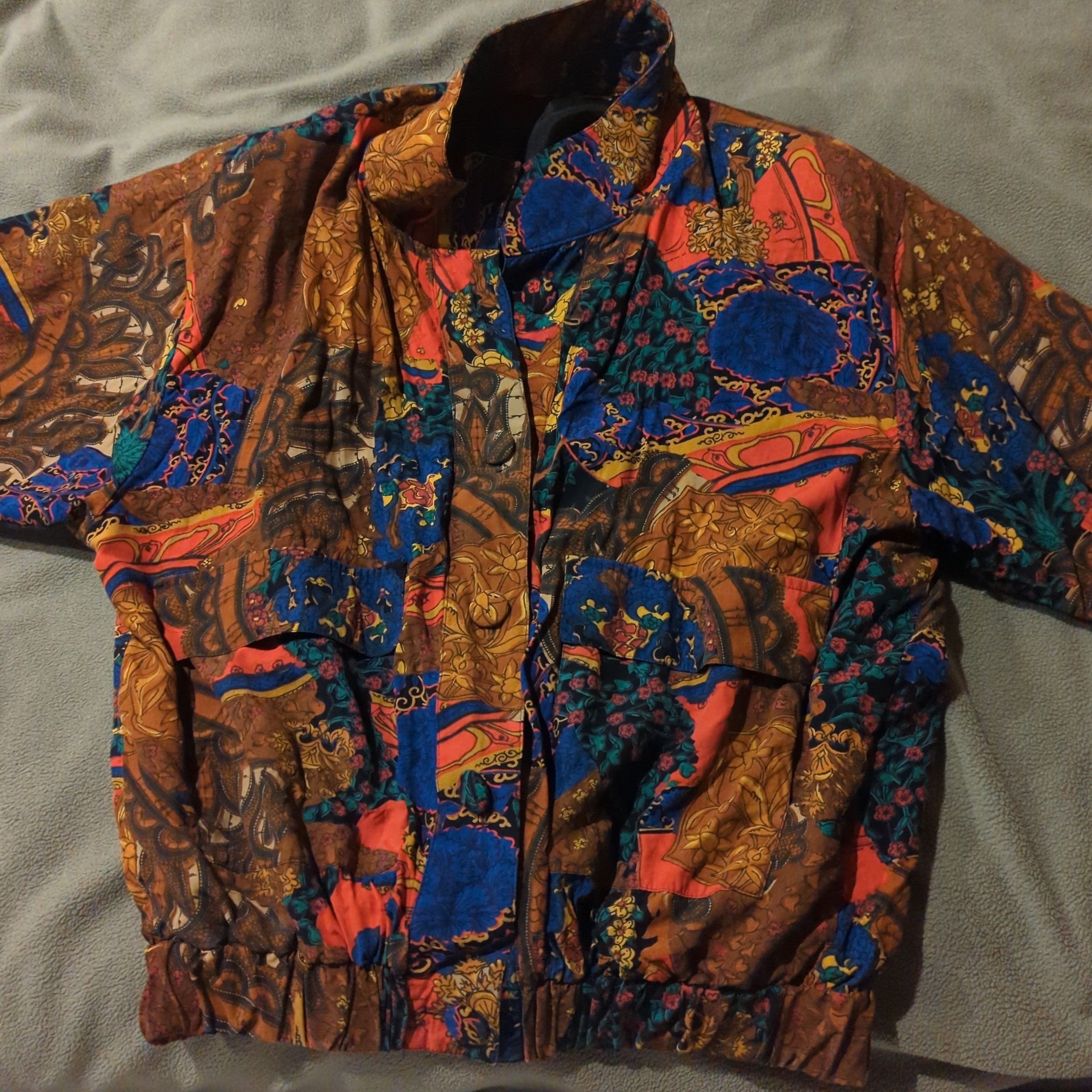 Venus Of The Desert VTG Silk Bomber Jacket