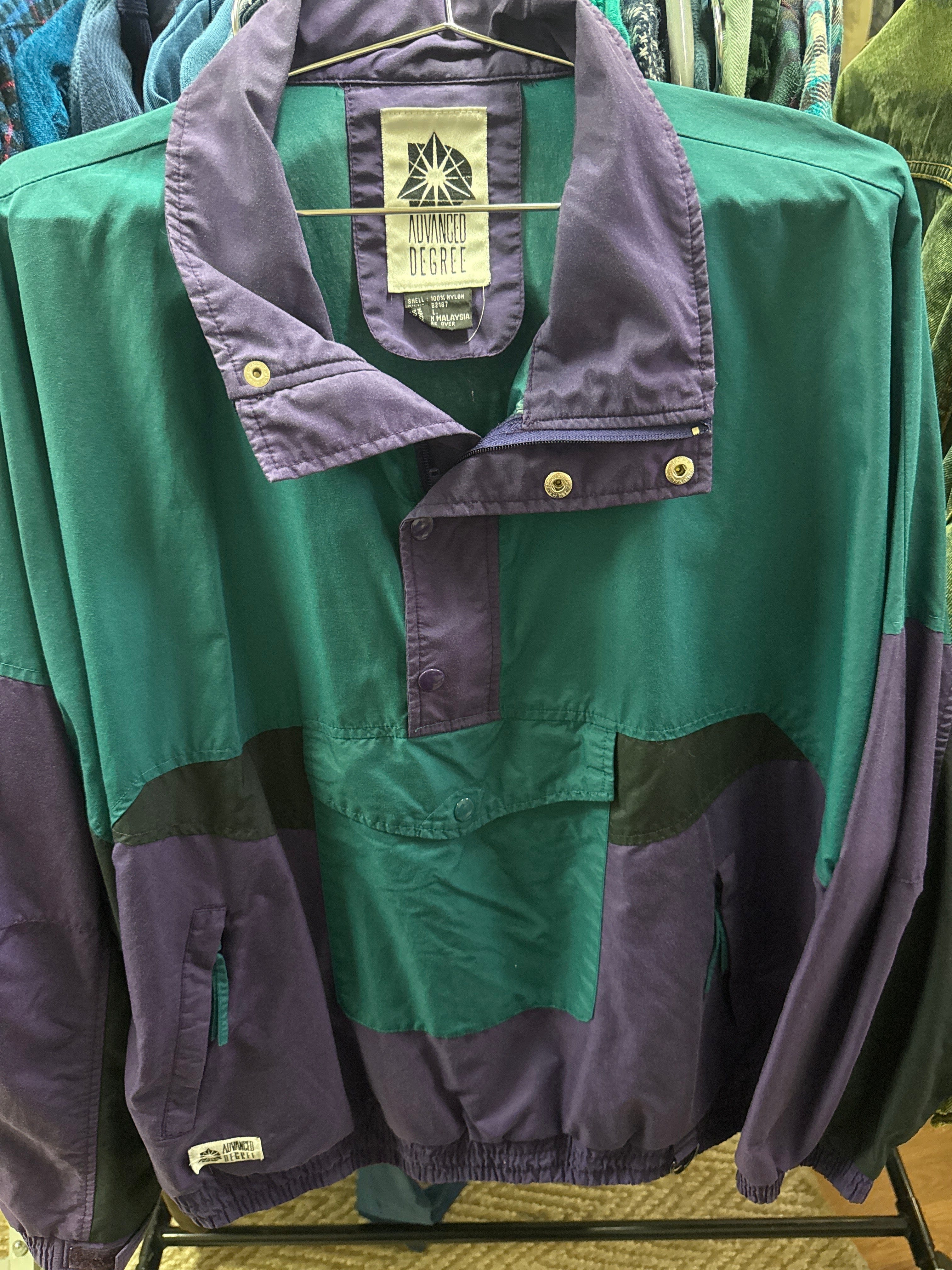 Venus Of The Desert VTG Advanced Degree Purple Windbreaker