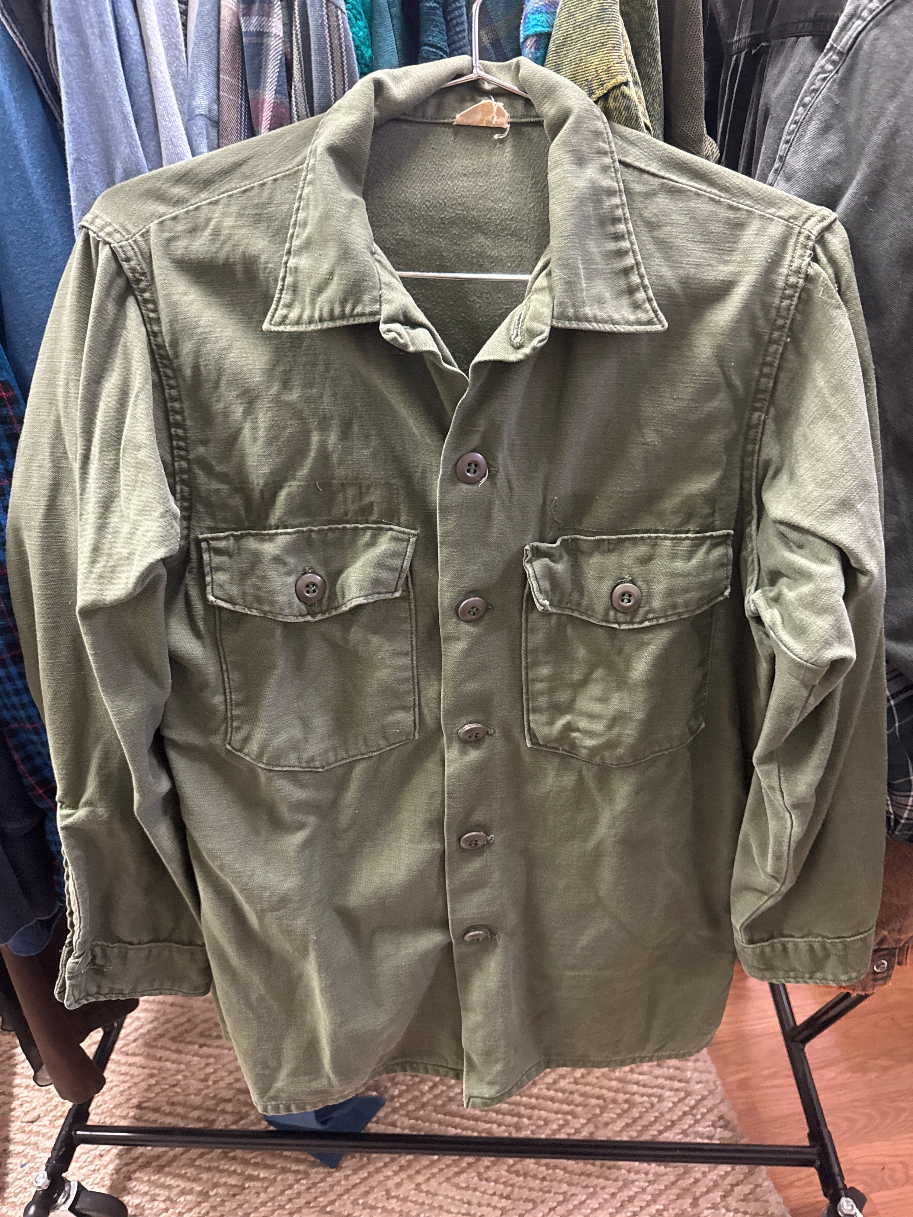 Venus Of The Desert VTG Grn Military Jacket