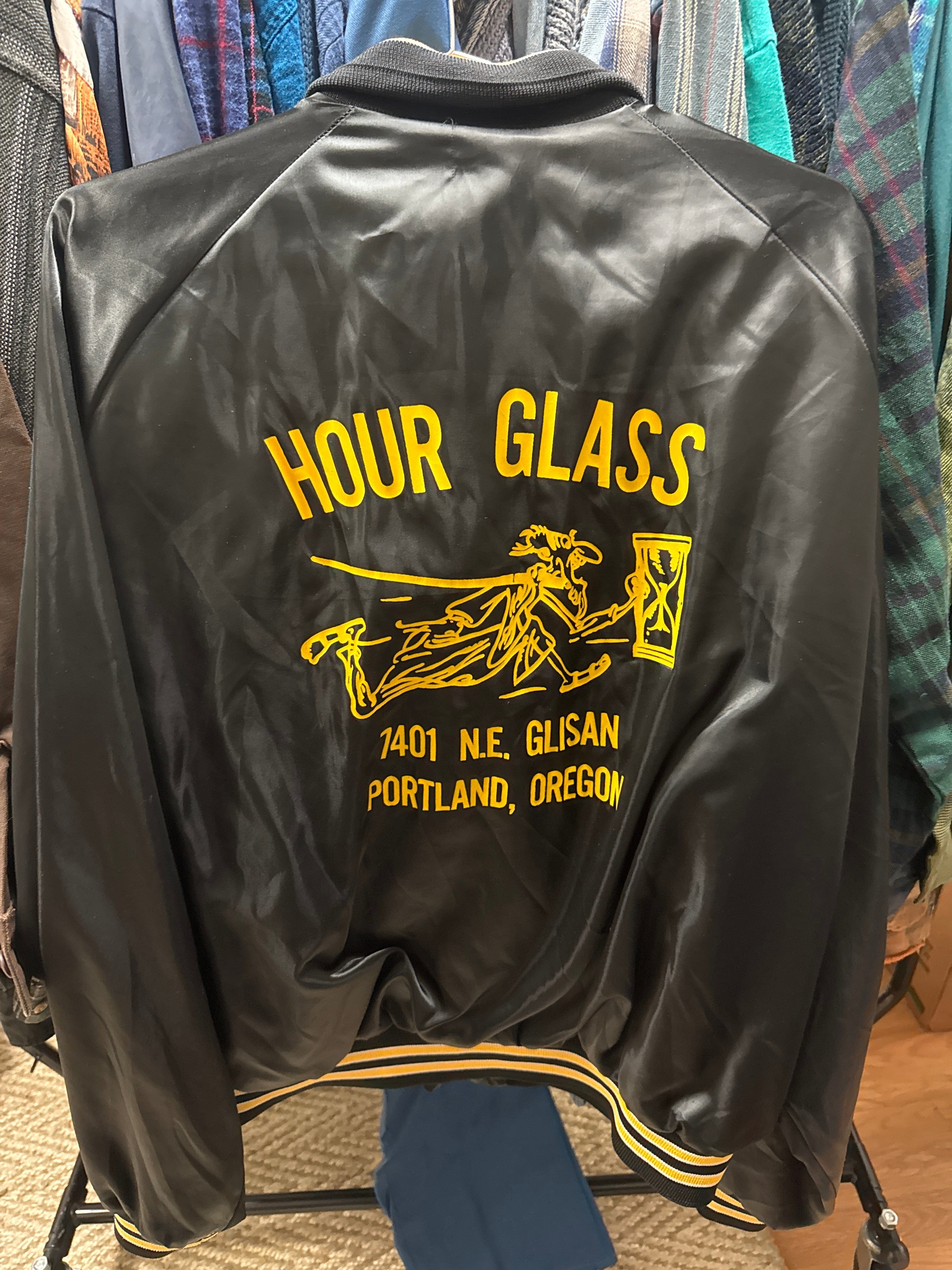Venus Of The Desert VTG Hour Glass Portland Bomber Jackst