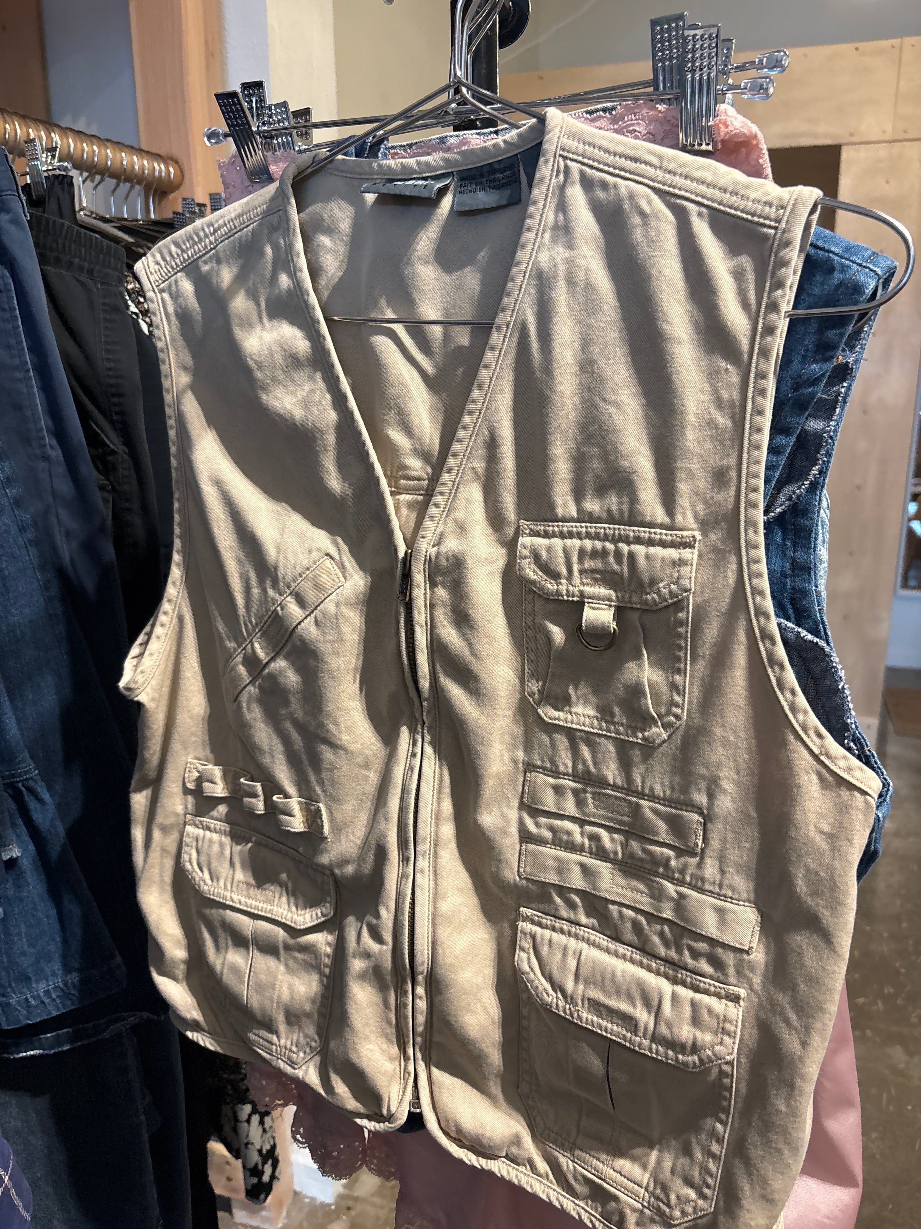 Venus Of The Desert Vtg Lizwear cotton utility vest