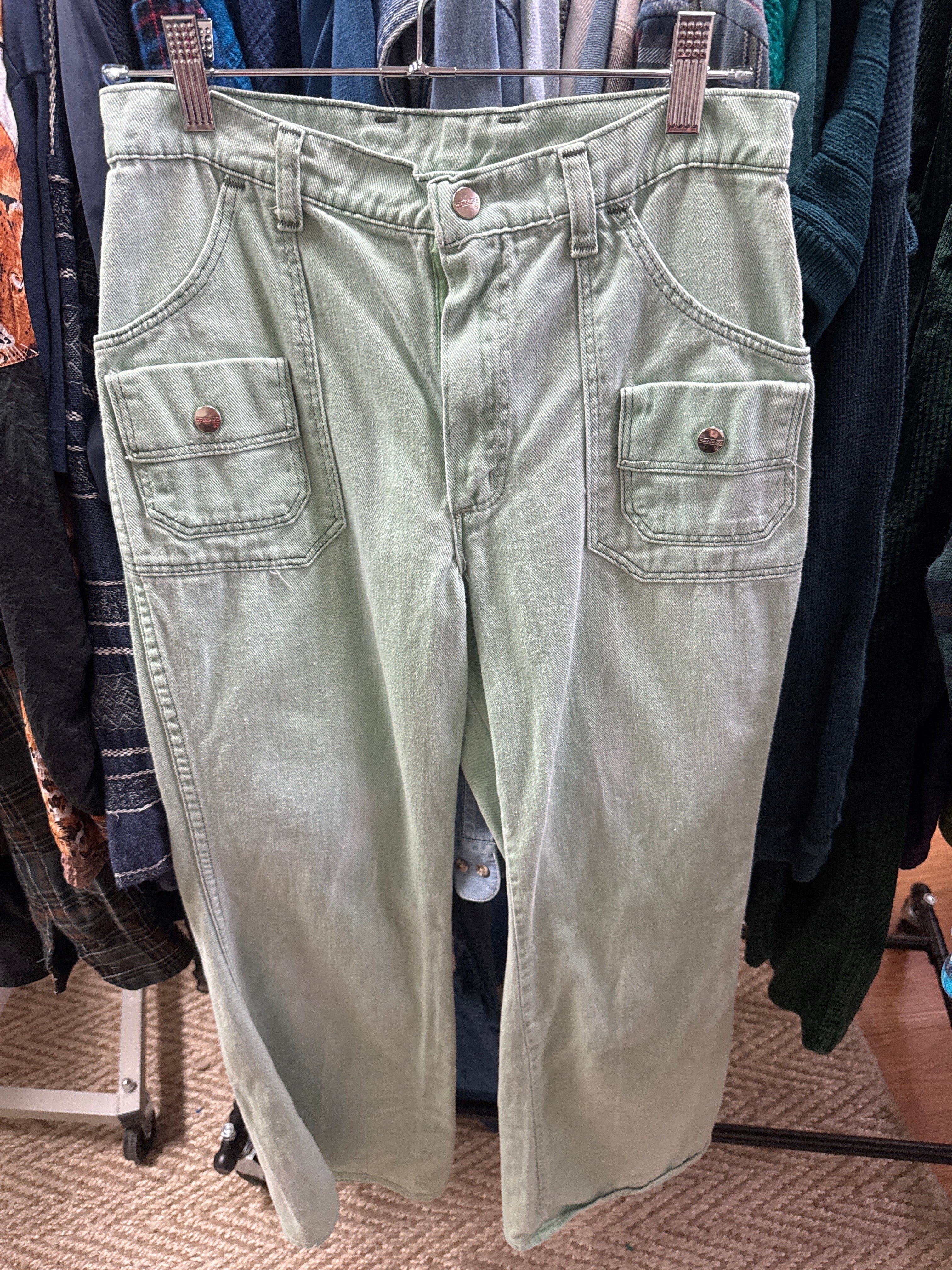 Venus Of The Desert VTG Maverick Mint Bellbottoms
