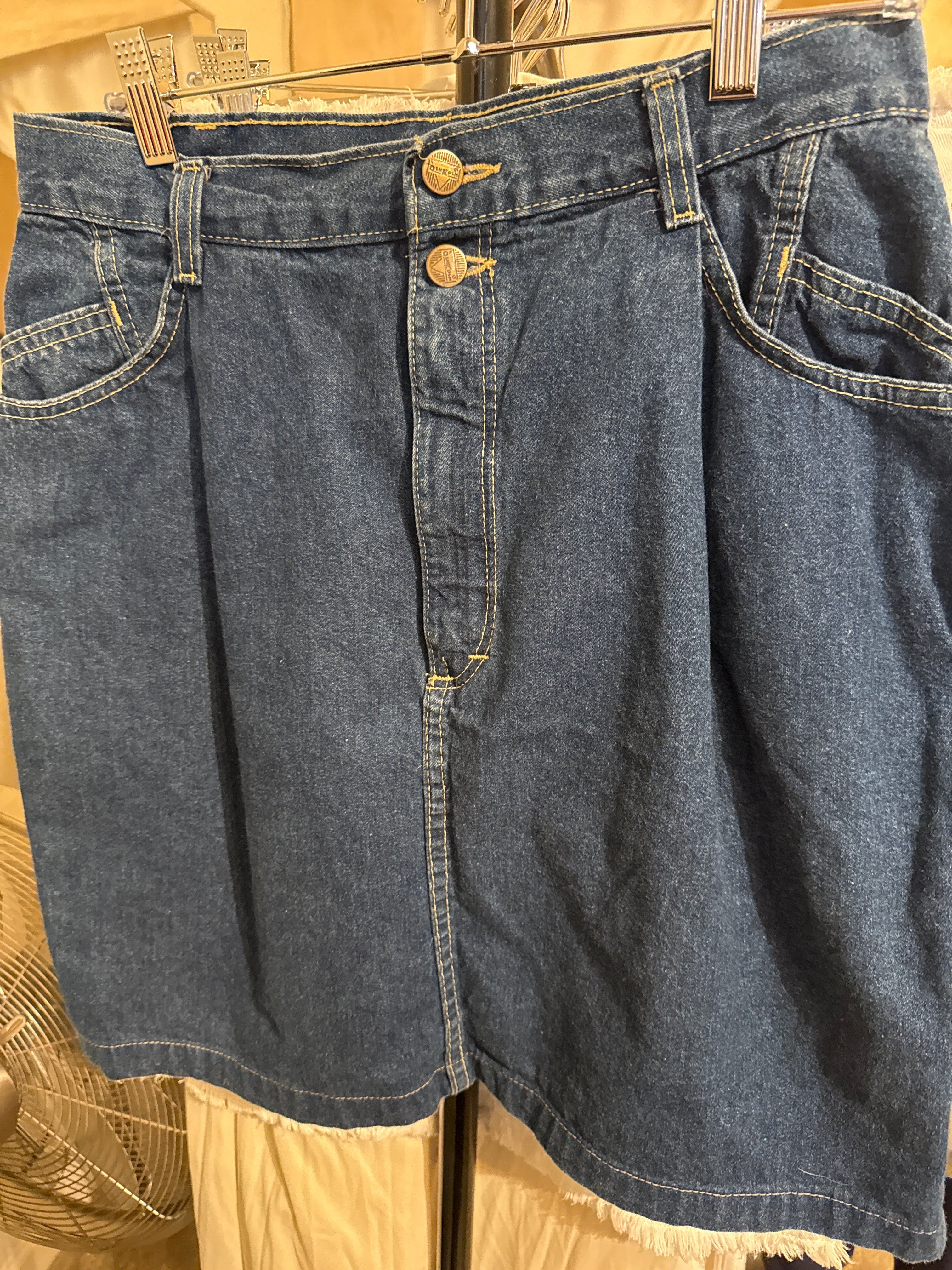 Venus Of The Desert VTG OshKosh Denim Skirt
