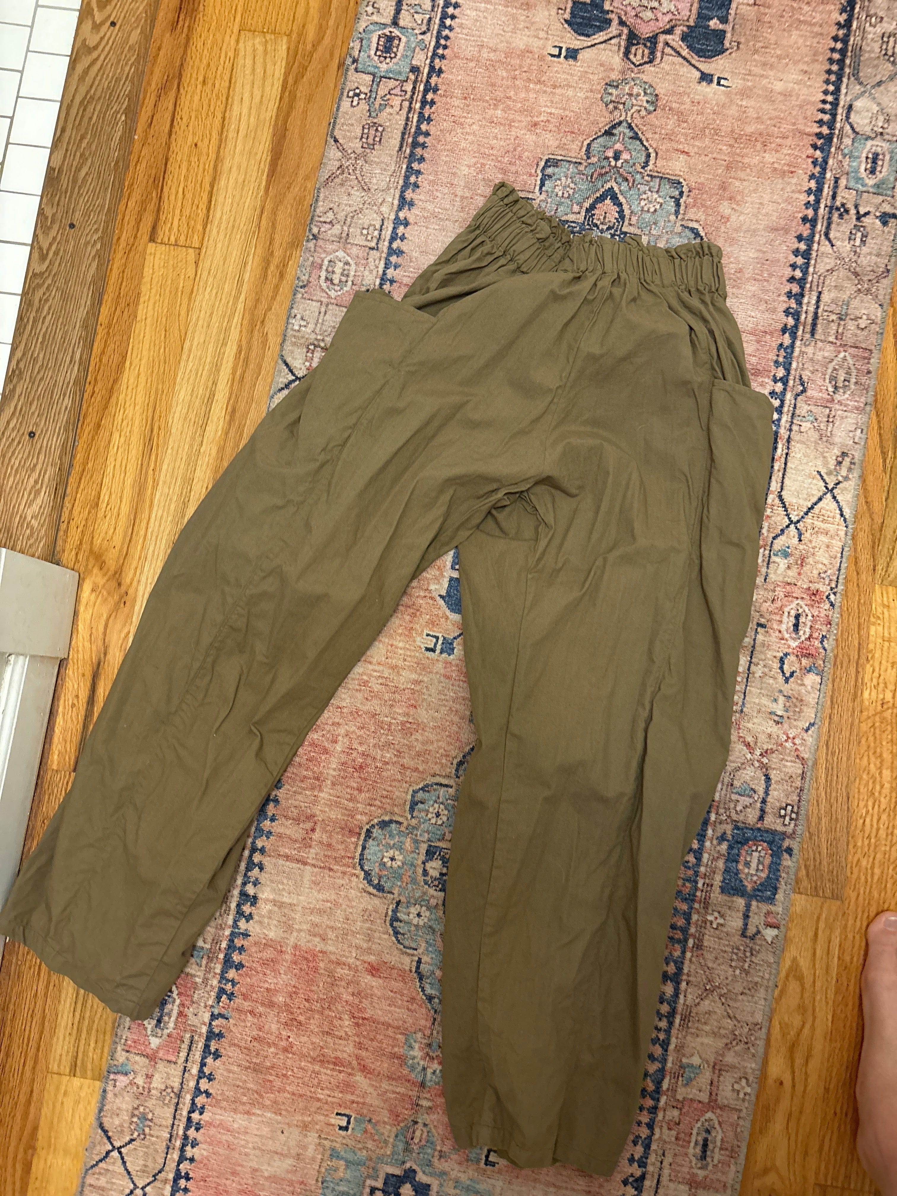 Venus Of The Desert Vtg Paperbag cotton pant