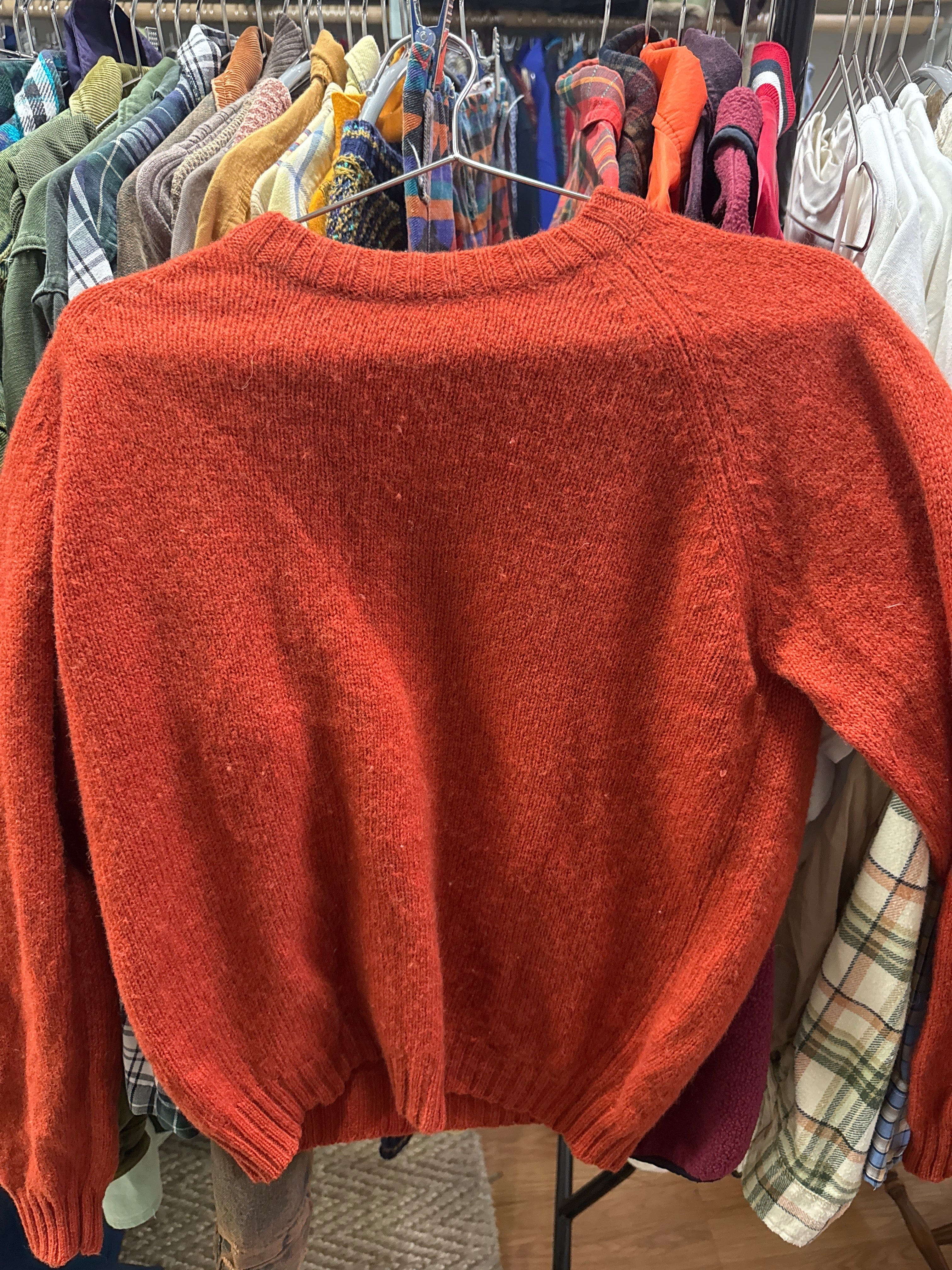 Venus Of The Desert VTG Peter Scott Scottish Wool Sweater