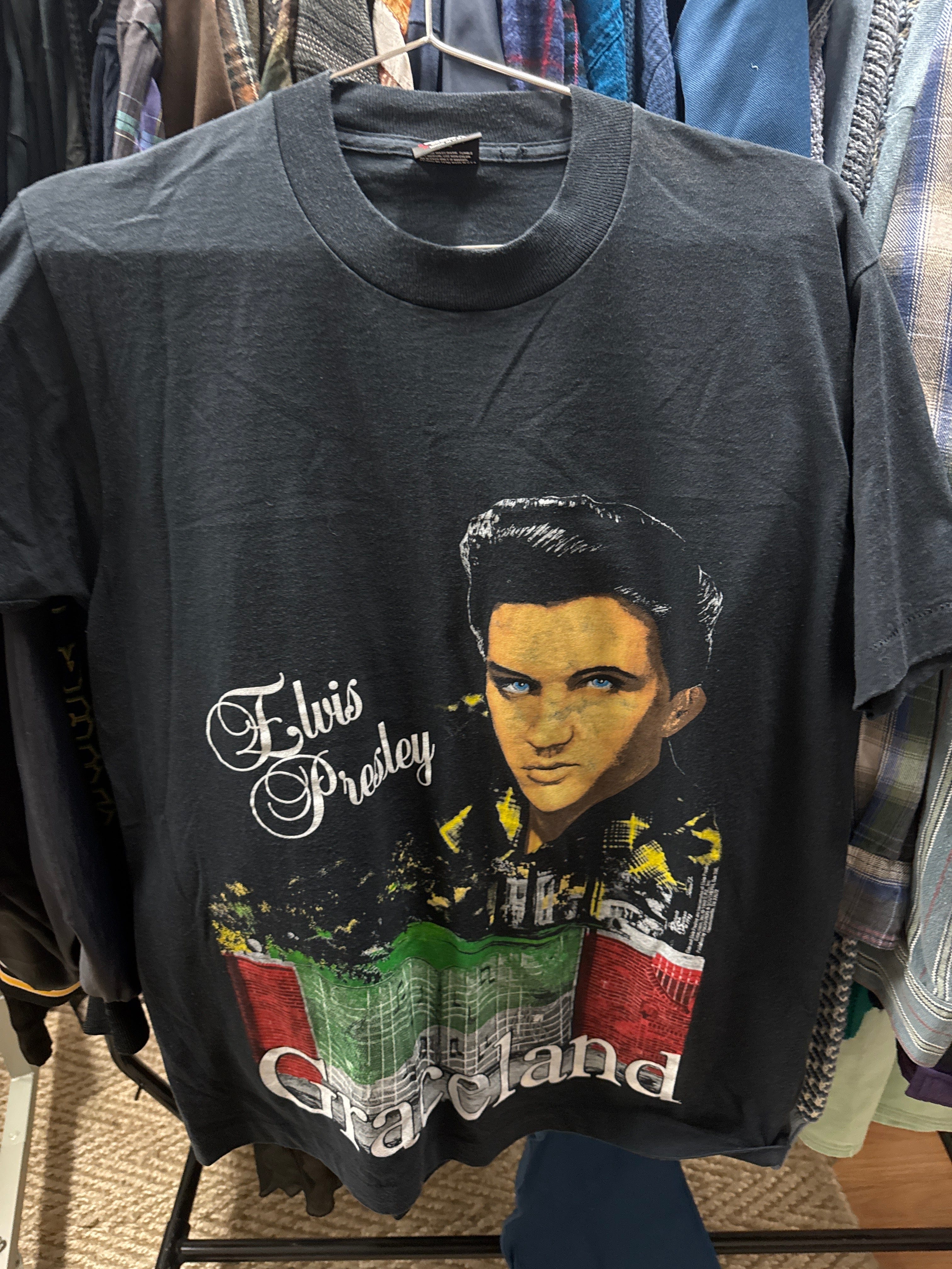 Venus Of The Desert VTG SS USA Elvis Graceland Tee