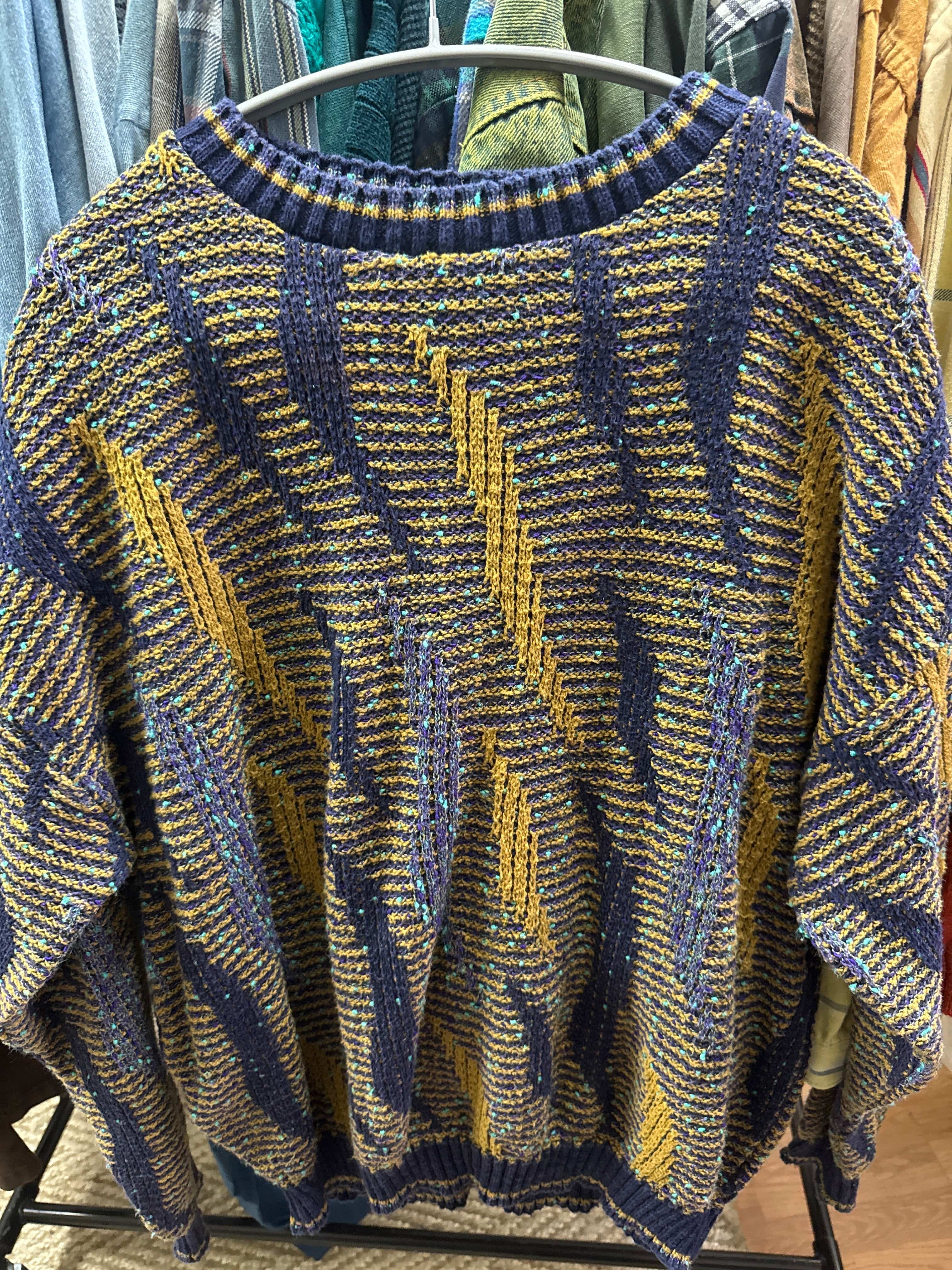 Venus Of The Desert VTG Tony Lambert Funky Sweater