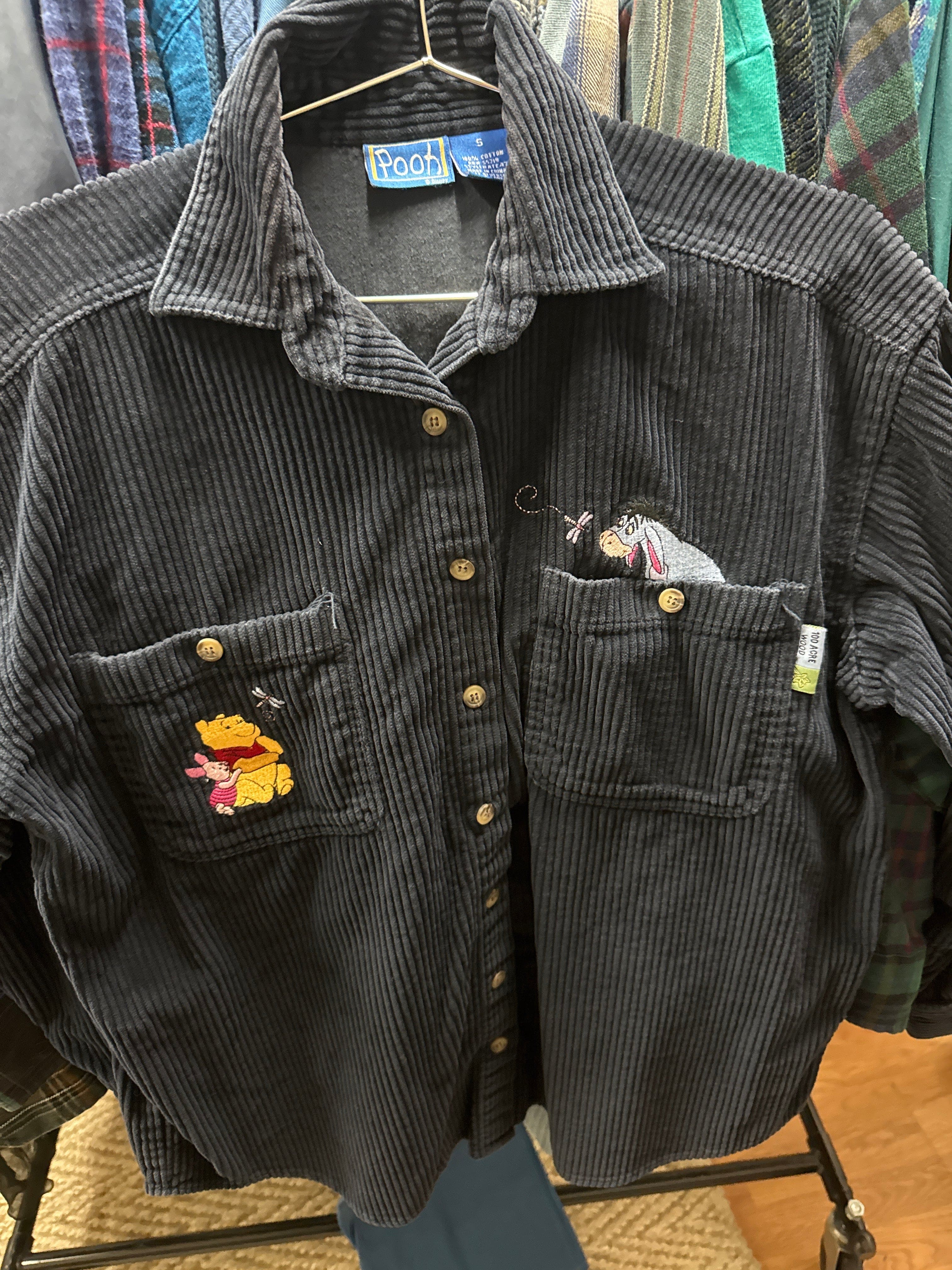 Venus Of The Desert VTG Winnie the Pooh Cord Shirt