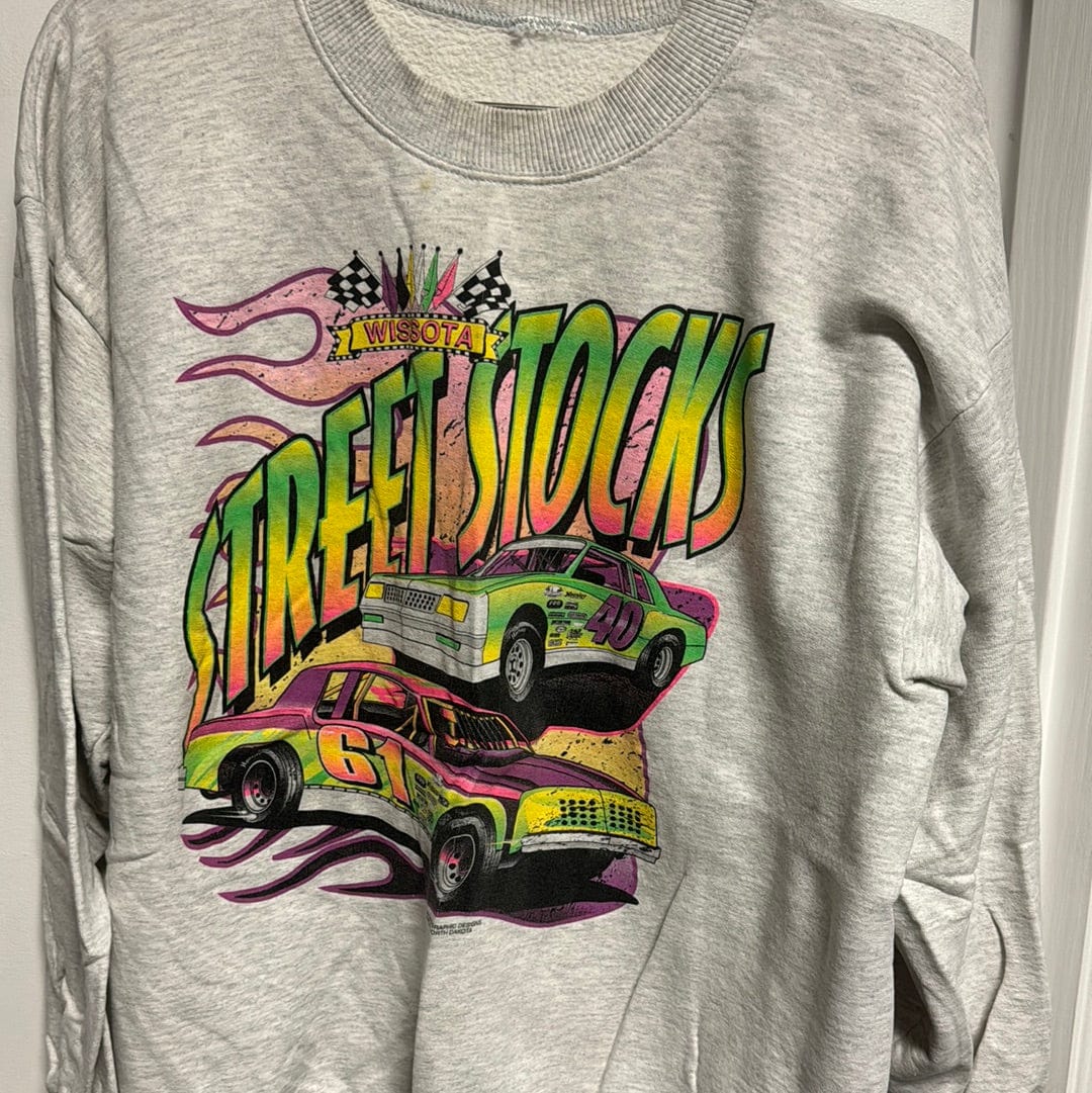 Venus Of The Desert 90s Street Stocks Car Sweatshirt available in Joshua Tree at JT Trading Post