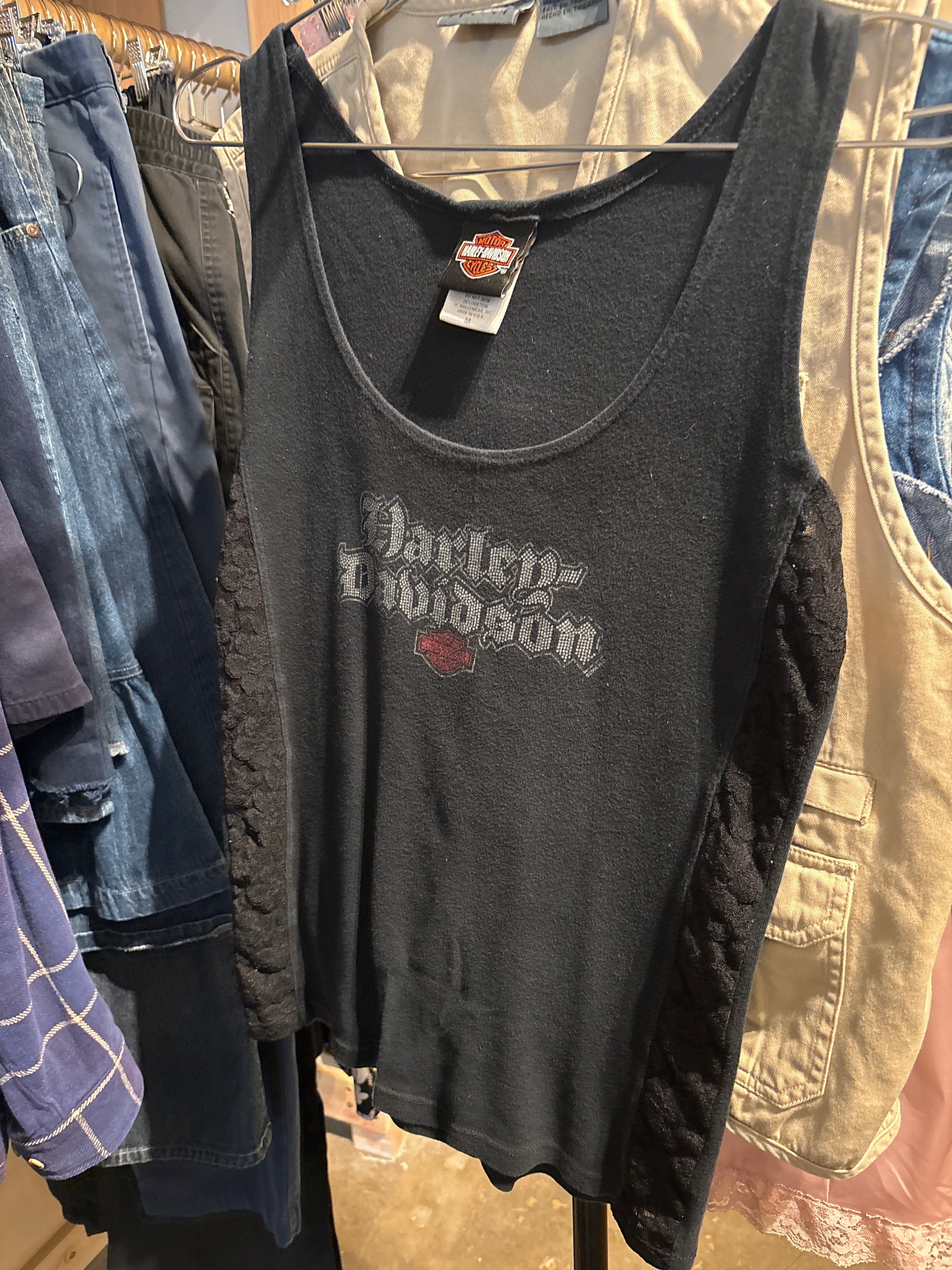 Venus Of The Desert Y2K Harley lace tank