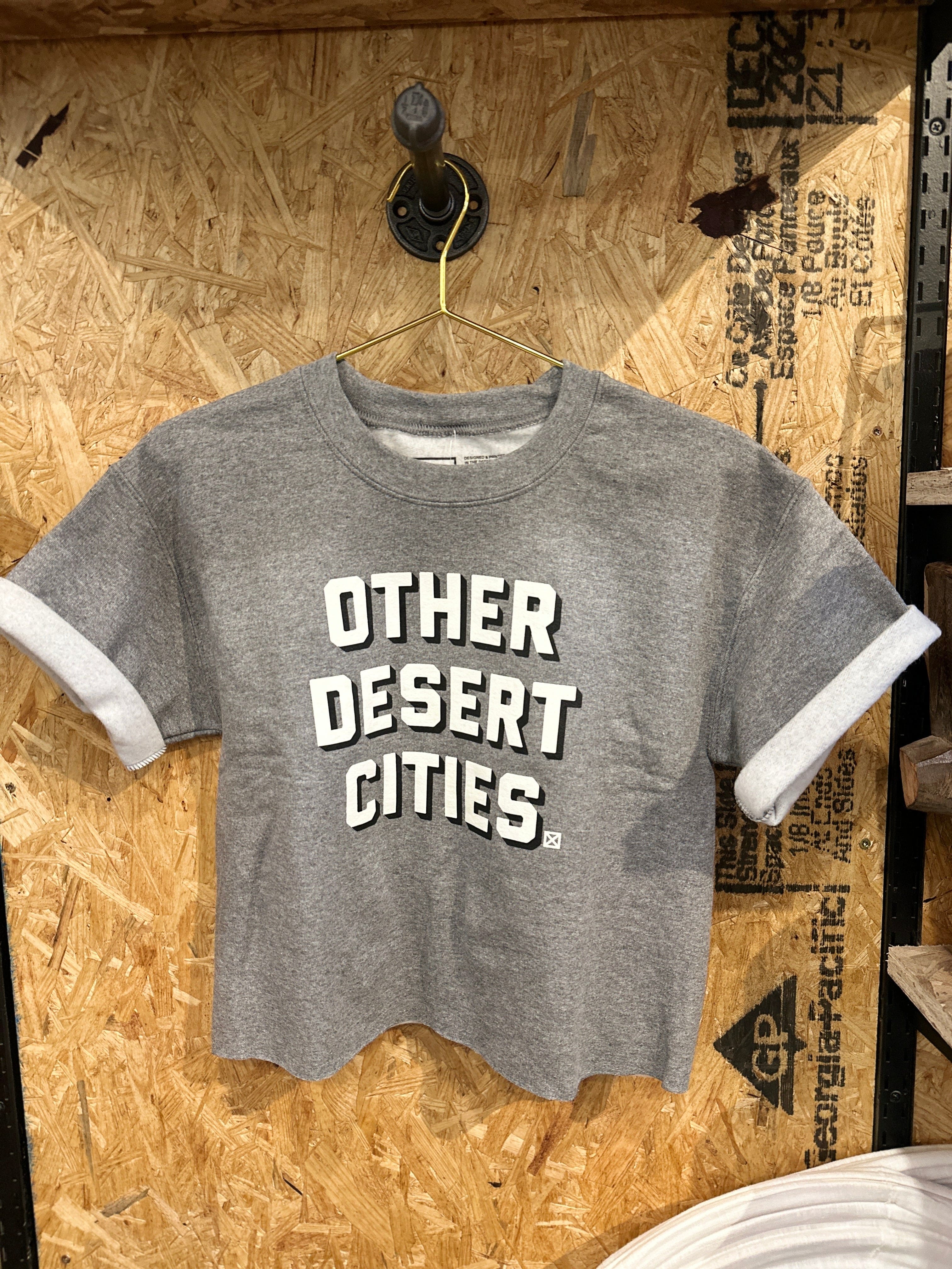 VERY VERY OTHER DESERT CITIES Crewneck Cut-Off