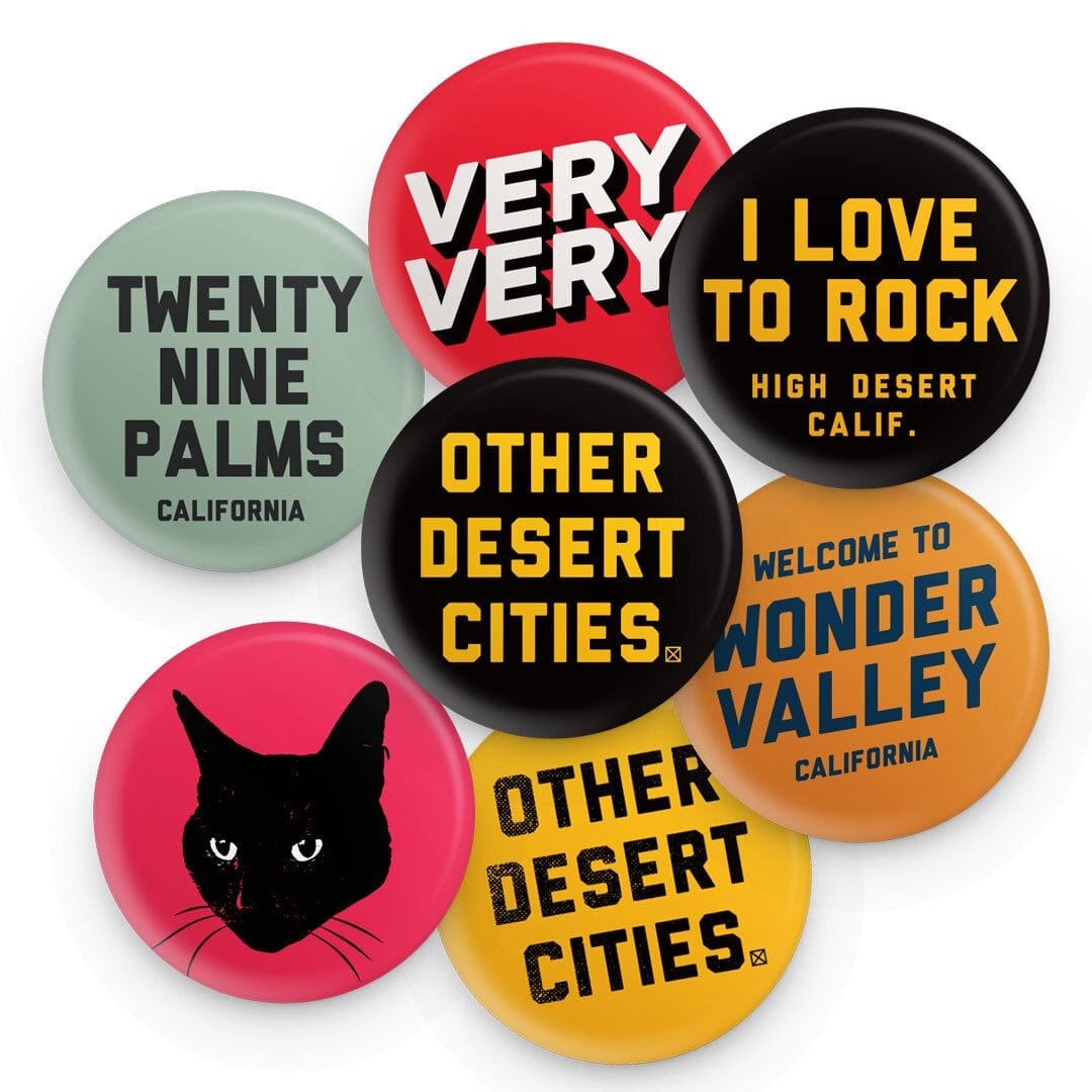 VERY VERY Very Very Buttons available in Joshua Tree at JT Trading Post