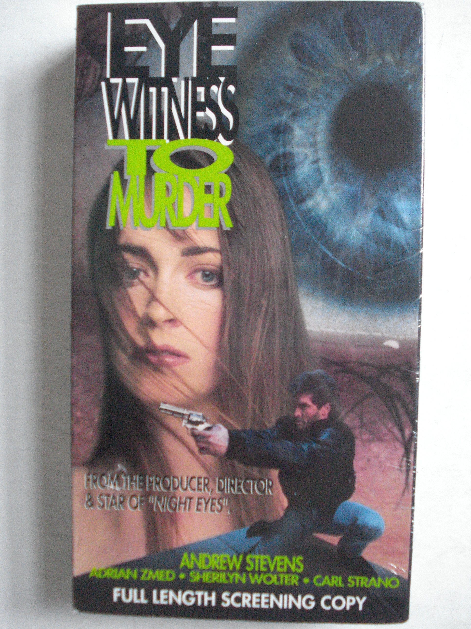 White Label Vinyl Eyewitness to Murder