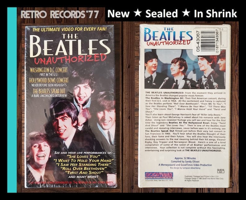 White Label Vinyl The Beatles Unauthorized